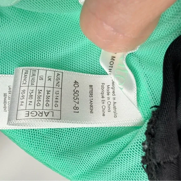 Rosewater swimwear tankini top for mothers maternity swimsuit top large 34-36 - Picture 5 of 5